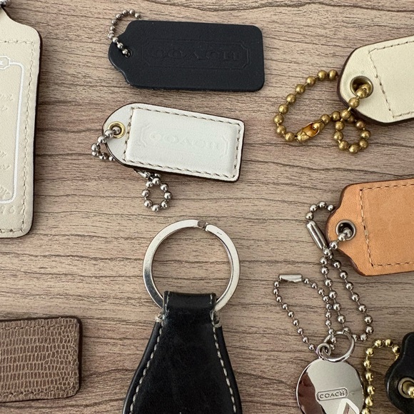 Coach Multicolor Leather Keychain Collection - Picture 11 of 13